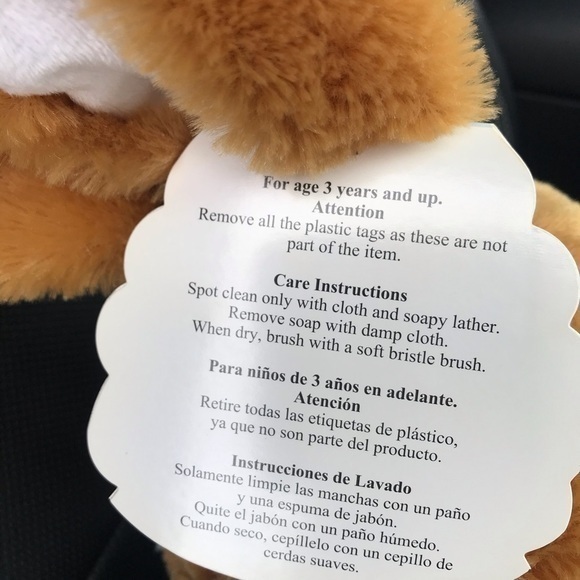 Hoppy Hopster Dan Dee 2015 Brown Plush Easter Rabbit 24”‎ Brown Rare W/Tags - Picture 8 of 12